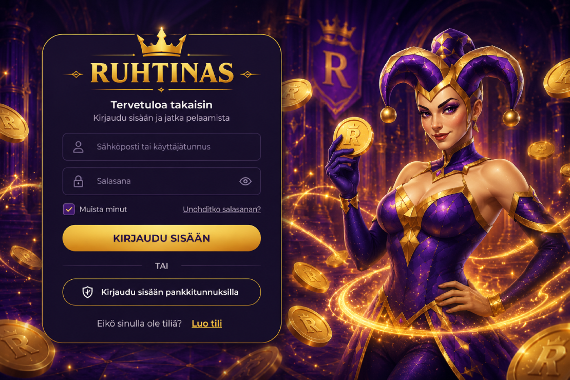Ruhtinas kirjautuminen